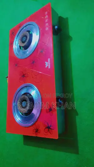 Beautiful Double Burner Glass Topper
