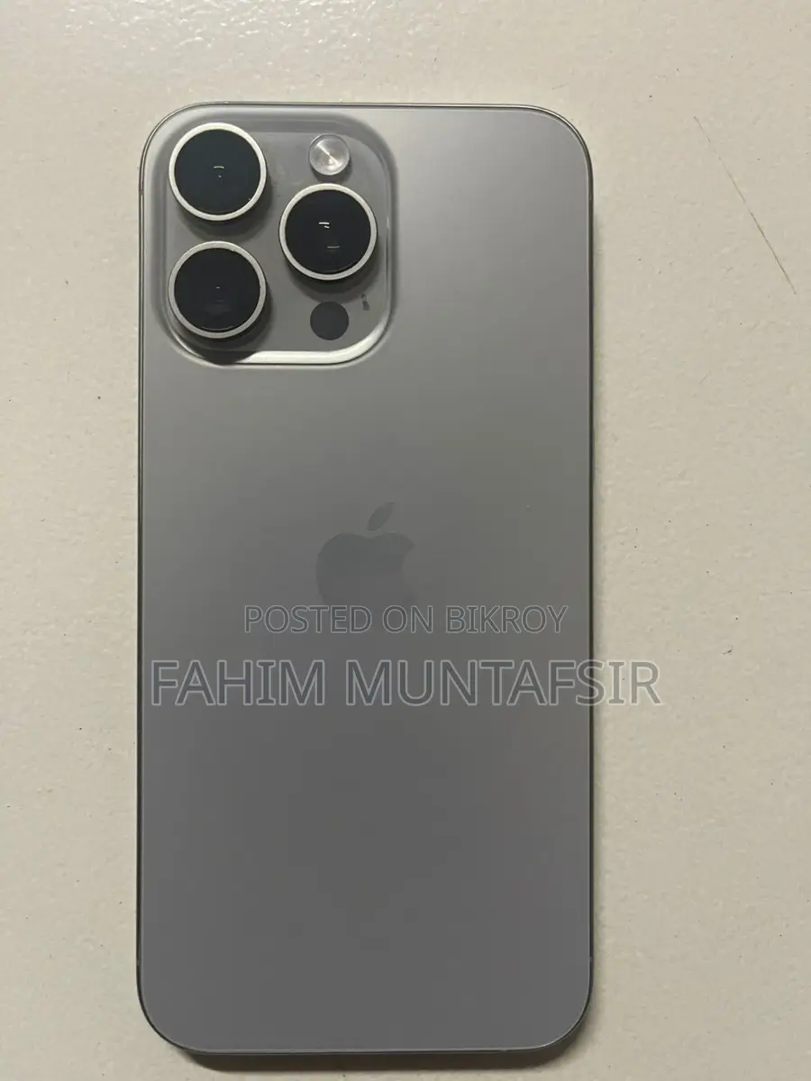 Apple iPhone 15 pro max (Used)