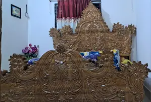 রাঙ্গামাটি সেগুন কাঠের খাট ৬/৭