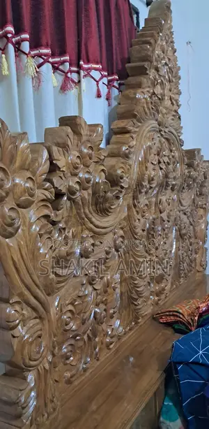 Rangamati Teak Wood Bed 6/7