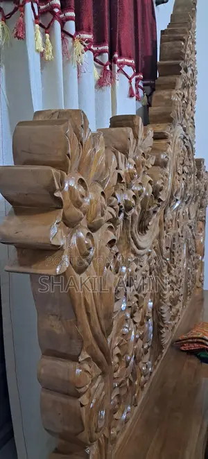 Rangamati Teak Wood Bed 6/7