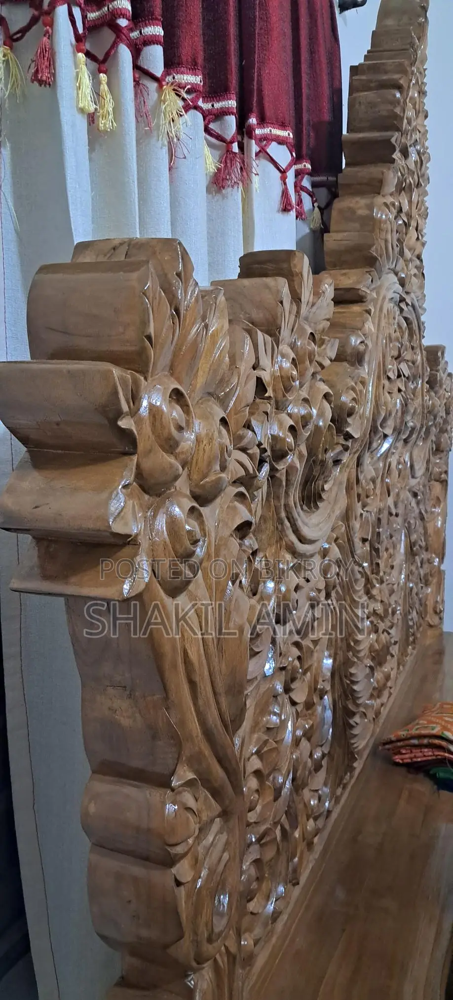 Rangamati Teak Wood Bed 6/7