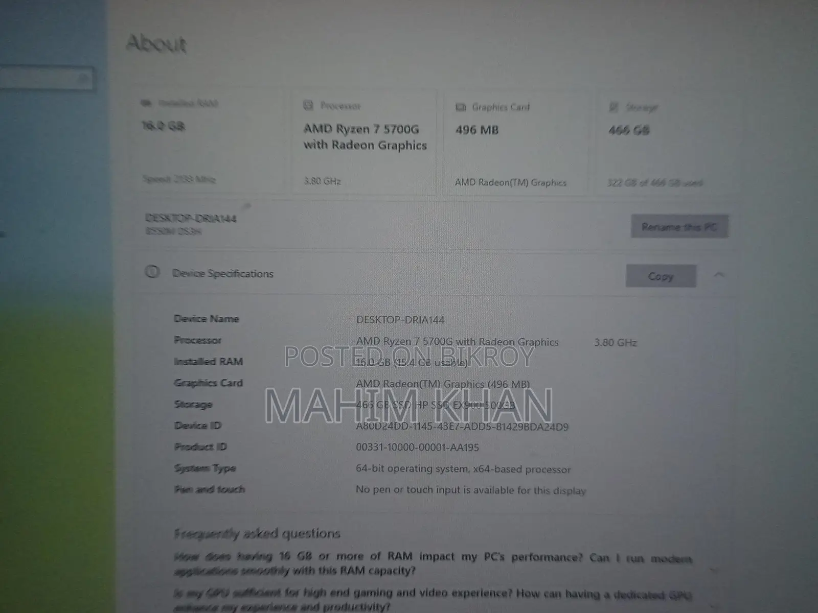 Gaming Pc
