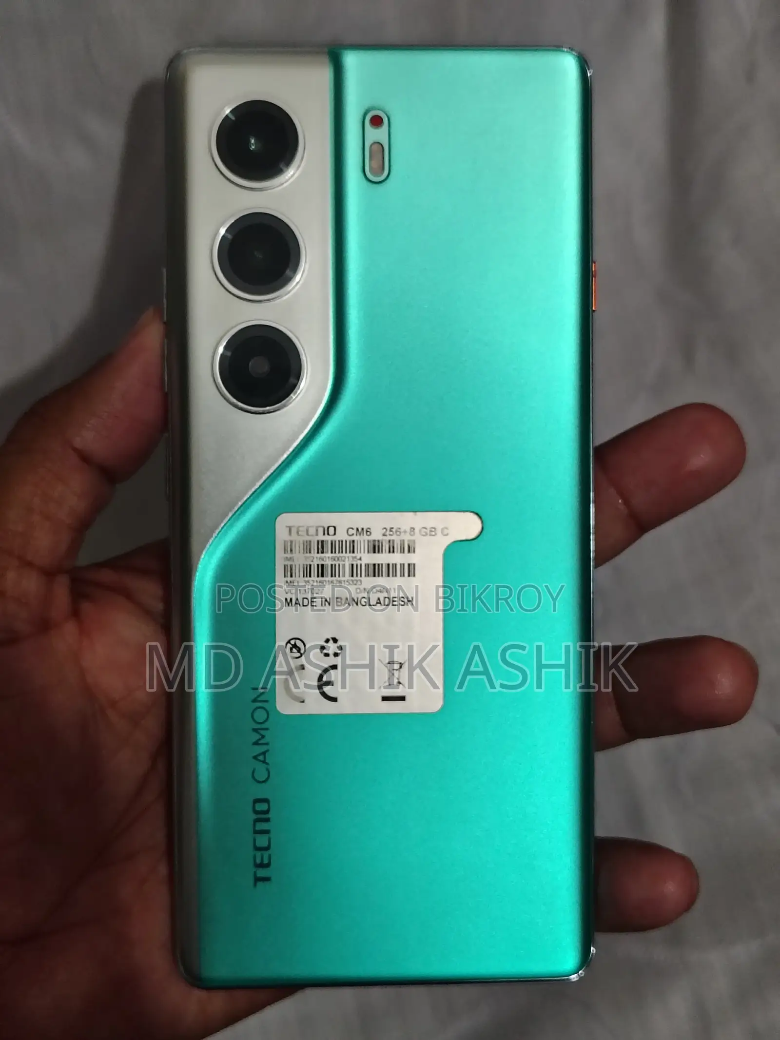 Tecno Camon 40 Pro 8/256 (Used)