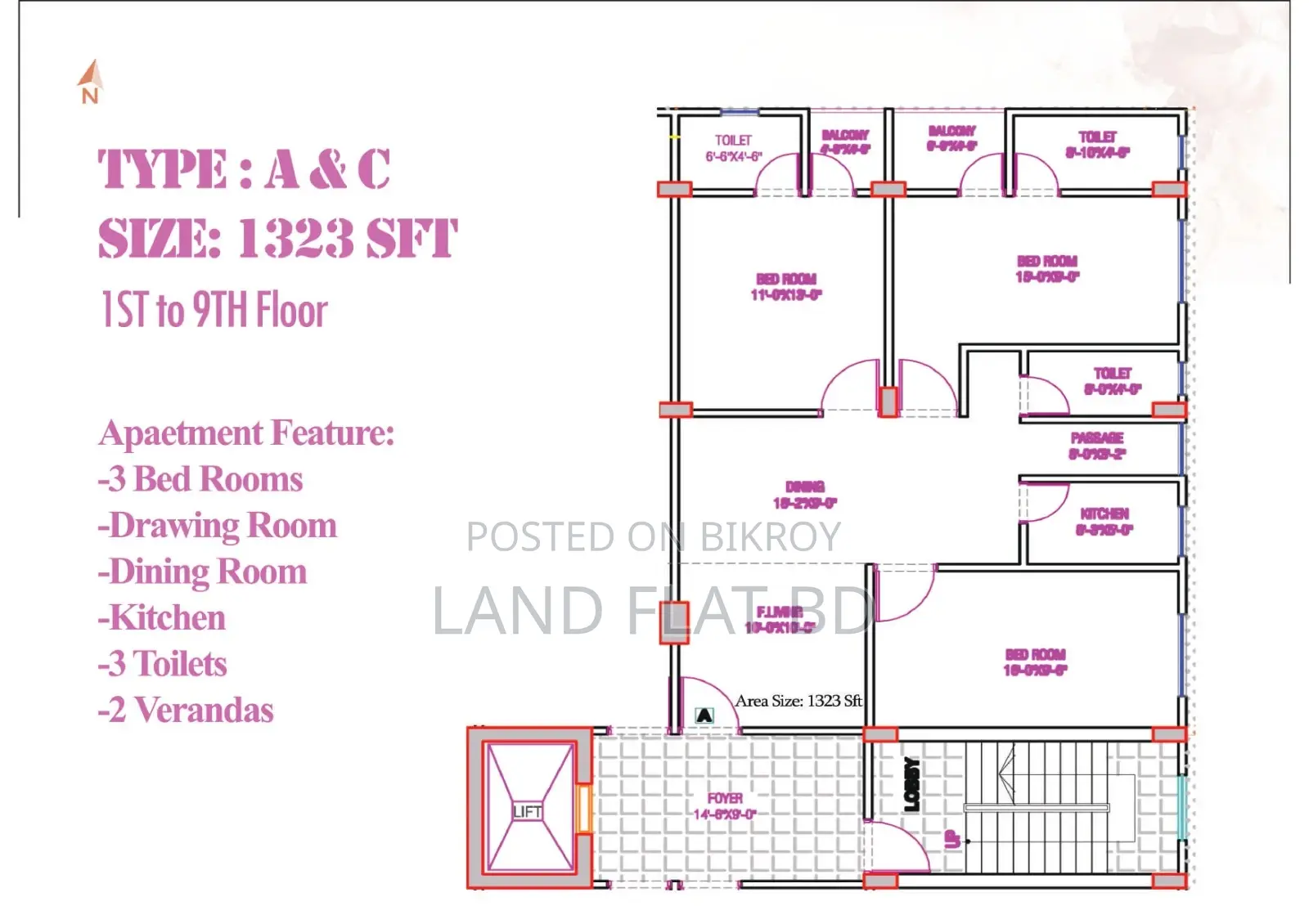 Flat Share Near Savar Golf Club