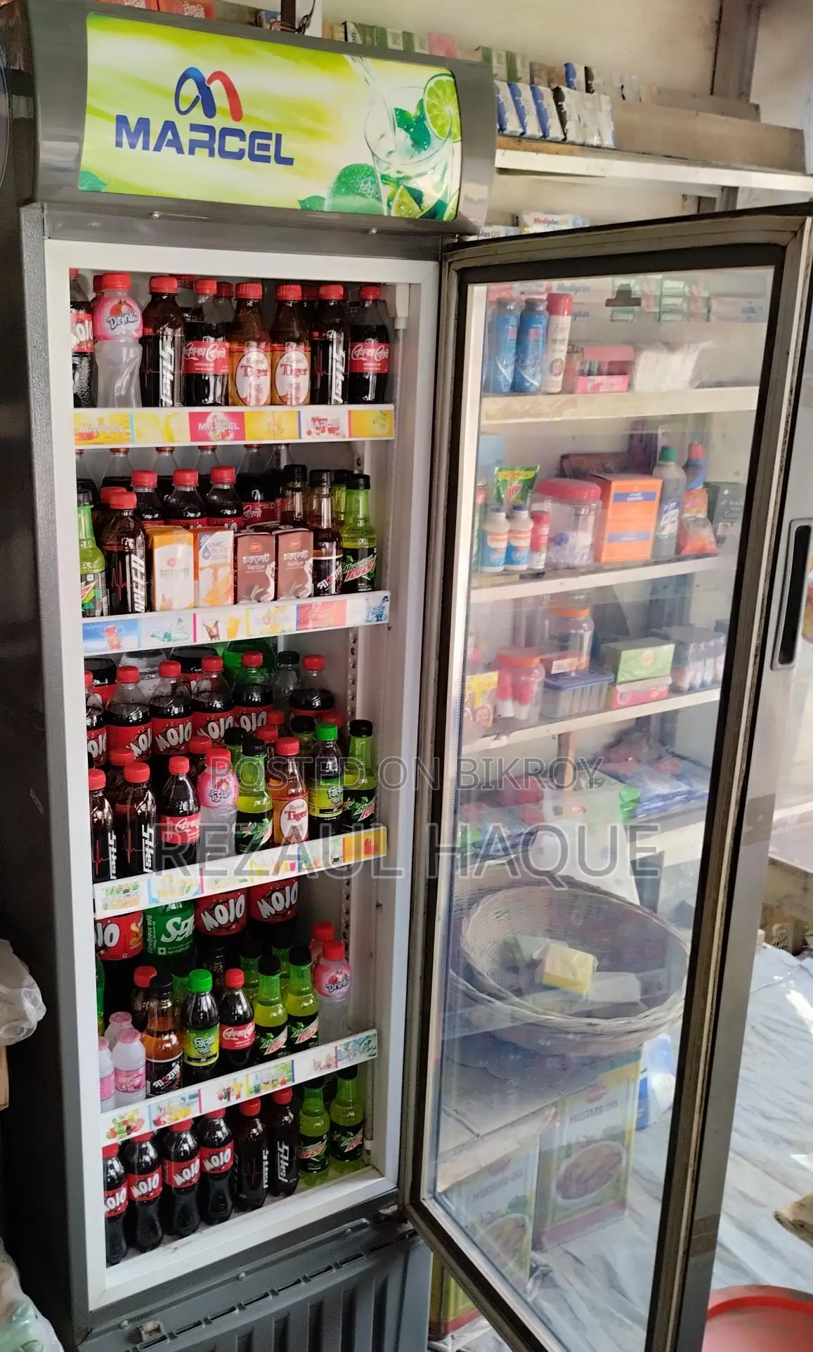 Running Cold Drinks Fridge (Marcel) for Sale. Almost New