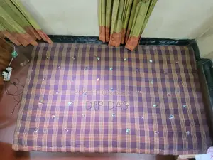 Mattress, 4 feet by 7 feet.