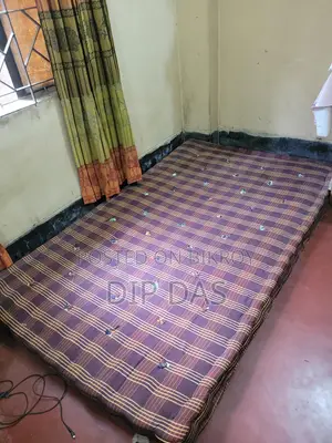 Mattress, 4 feet by 7 feet.