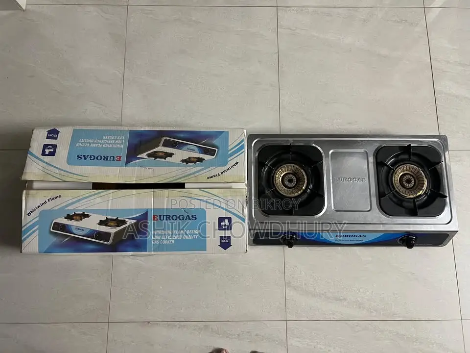 Euro Gas Double Burner LPG Stove
