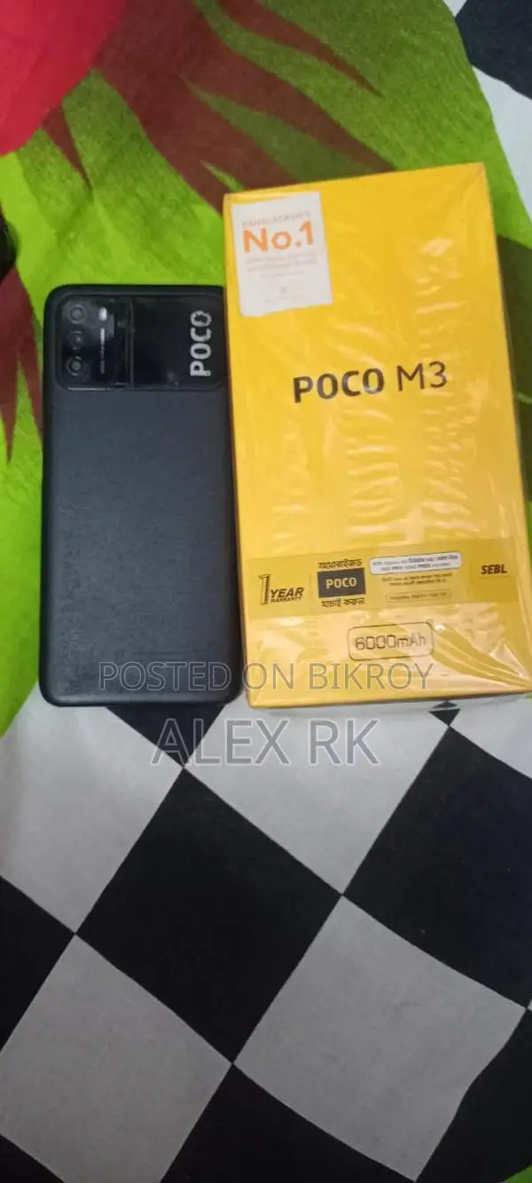 Xiaomi Poco M3 64 GB Black