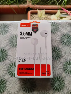 Recci ইয়ারফোন (ইনট্যাক্ট) ৩ মাসের ওয়ারেন্টি