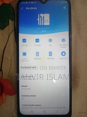Tecno Spark 6 Air (Used)