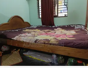 Original Mahogany Bed 5/7 feet