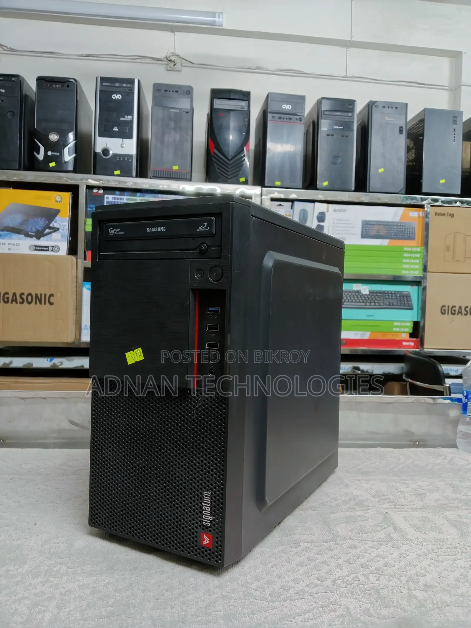 ডেস্কটপ পিসি Intel Core i5 (6th Gen) | ASUS H110-G, 128GB SSD, 8GB RAM