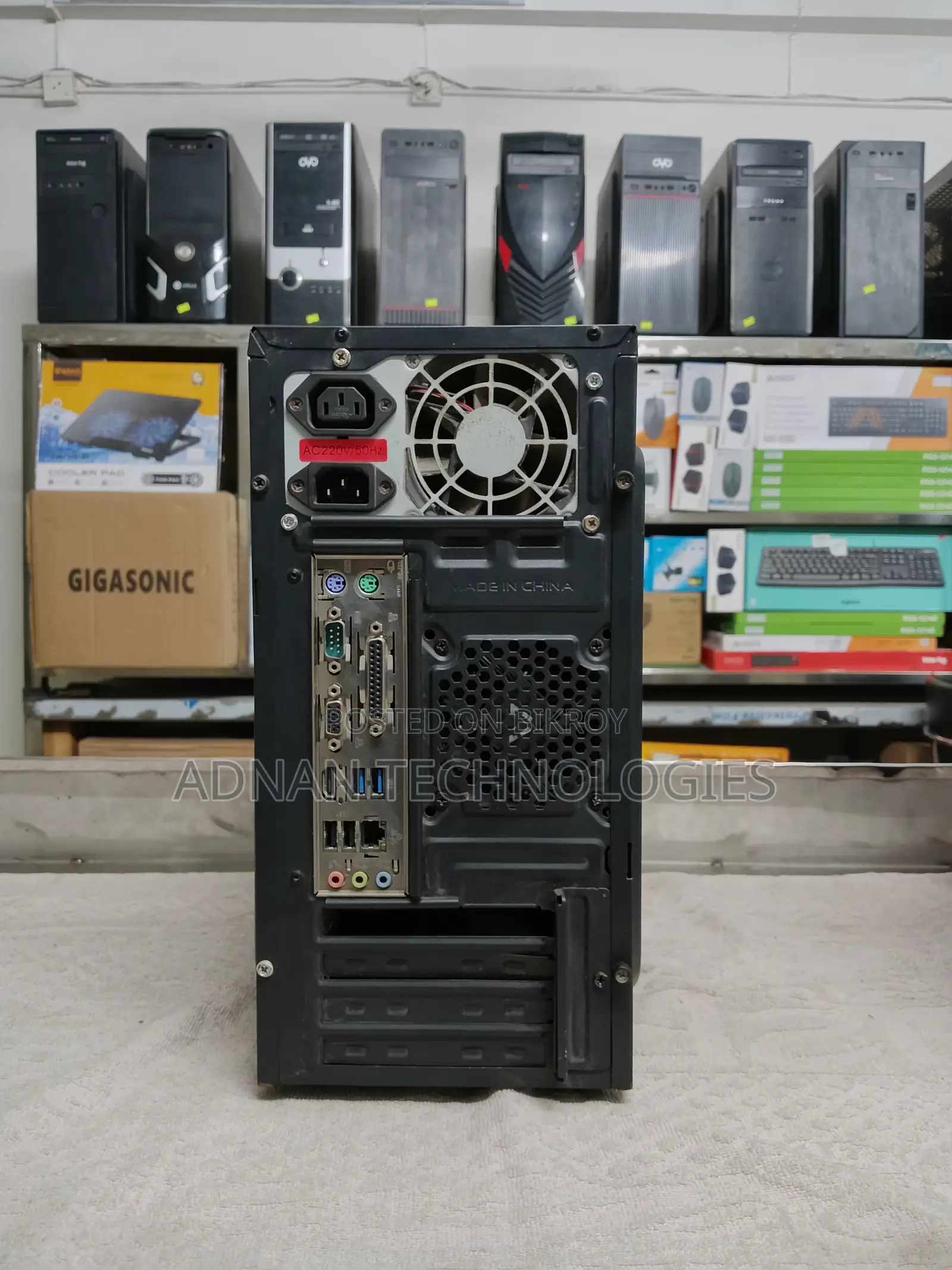 ডেস্কটপ পিসি Intel Core i5 (6th Gen) | ASUS H110-G, 128GB SSD, 8GB RAM