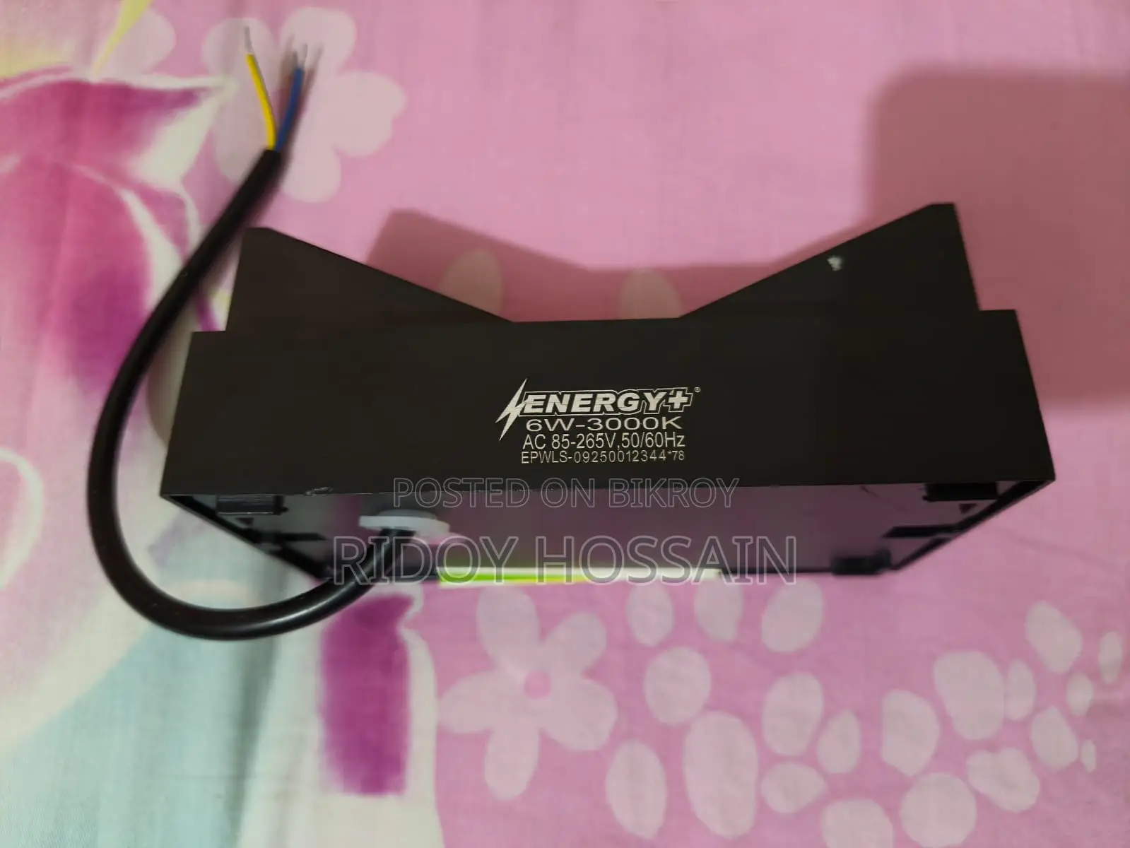 Fancy Wall Washer Double Light Black Colour Body