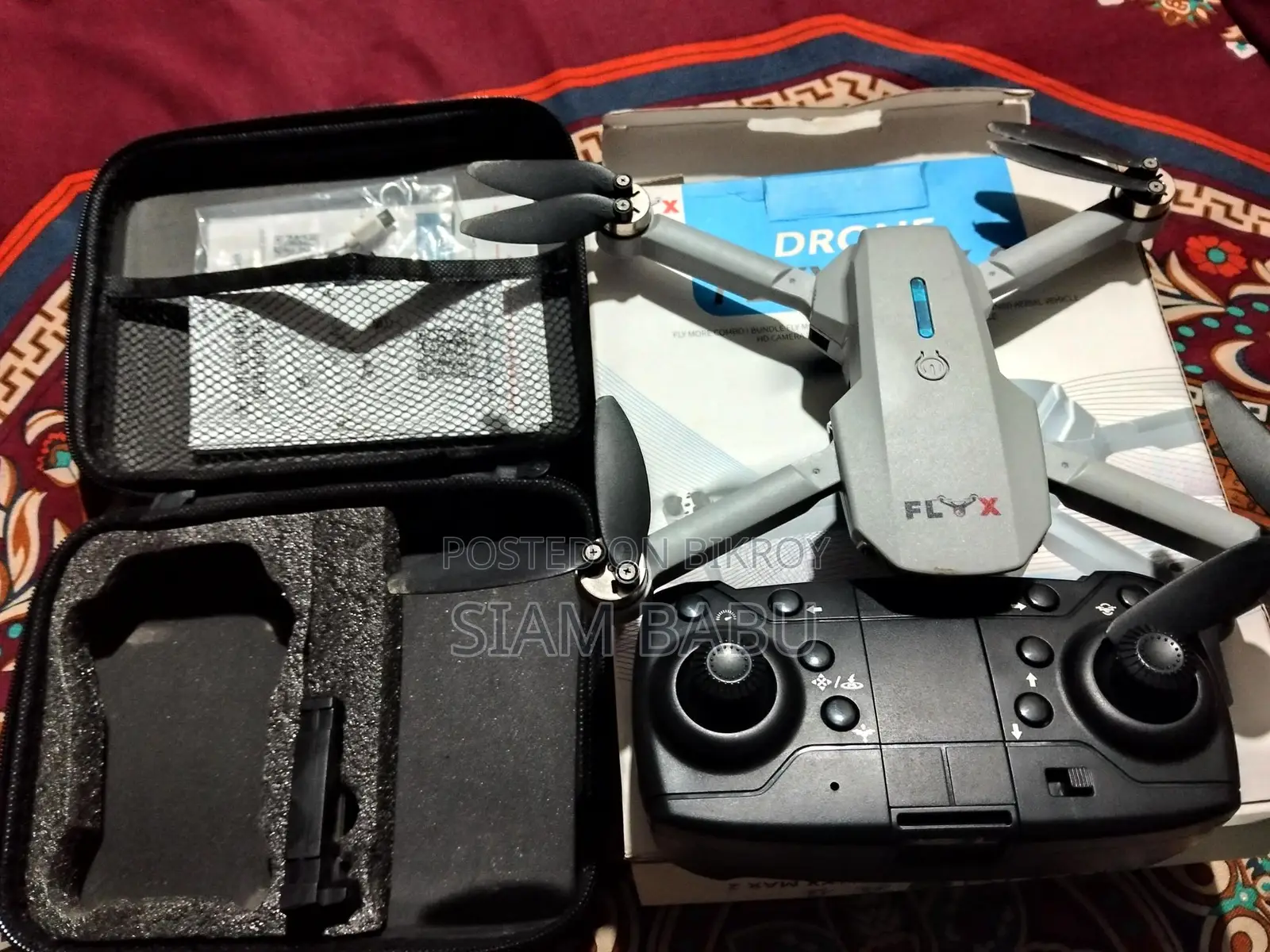 আমি একটি ফ্রেস ড্রোন বিক্রি করব Flyx Max 2 -