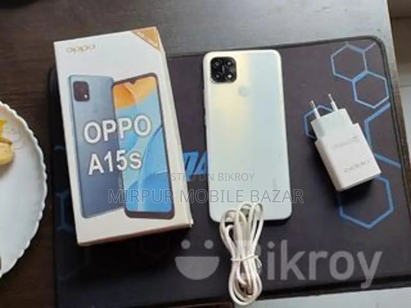 OPPO A15s কোনো স্পট নেই ফ্রেশ (Used)