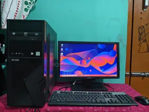 Desktop Pc With Dell Monitor 19inch