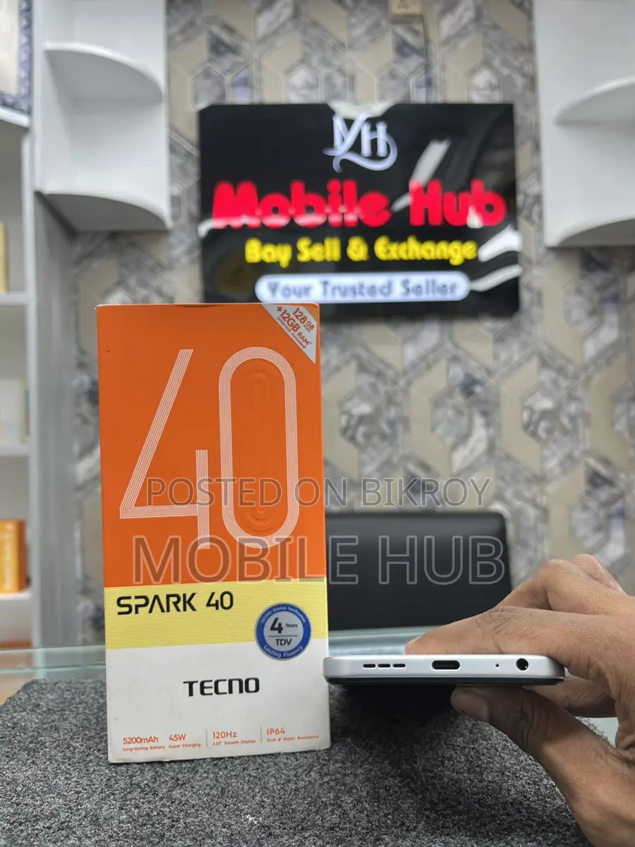 Tecno Spark 40 8/128 (Used)