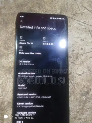 Xiaomi Civi 1s (Used)