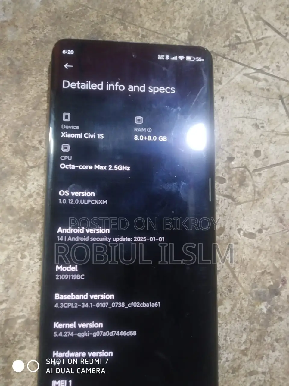 Xiaomi Civi 1s (Used)