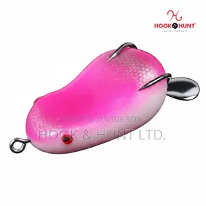 01 Pcs Frog Spinner Lure 8Gram | Glow Soft Bait Hook & Hunt