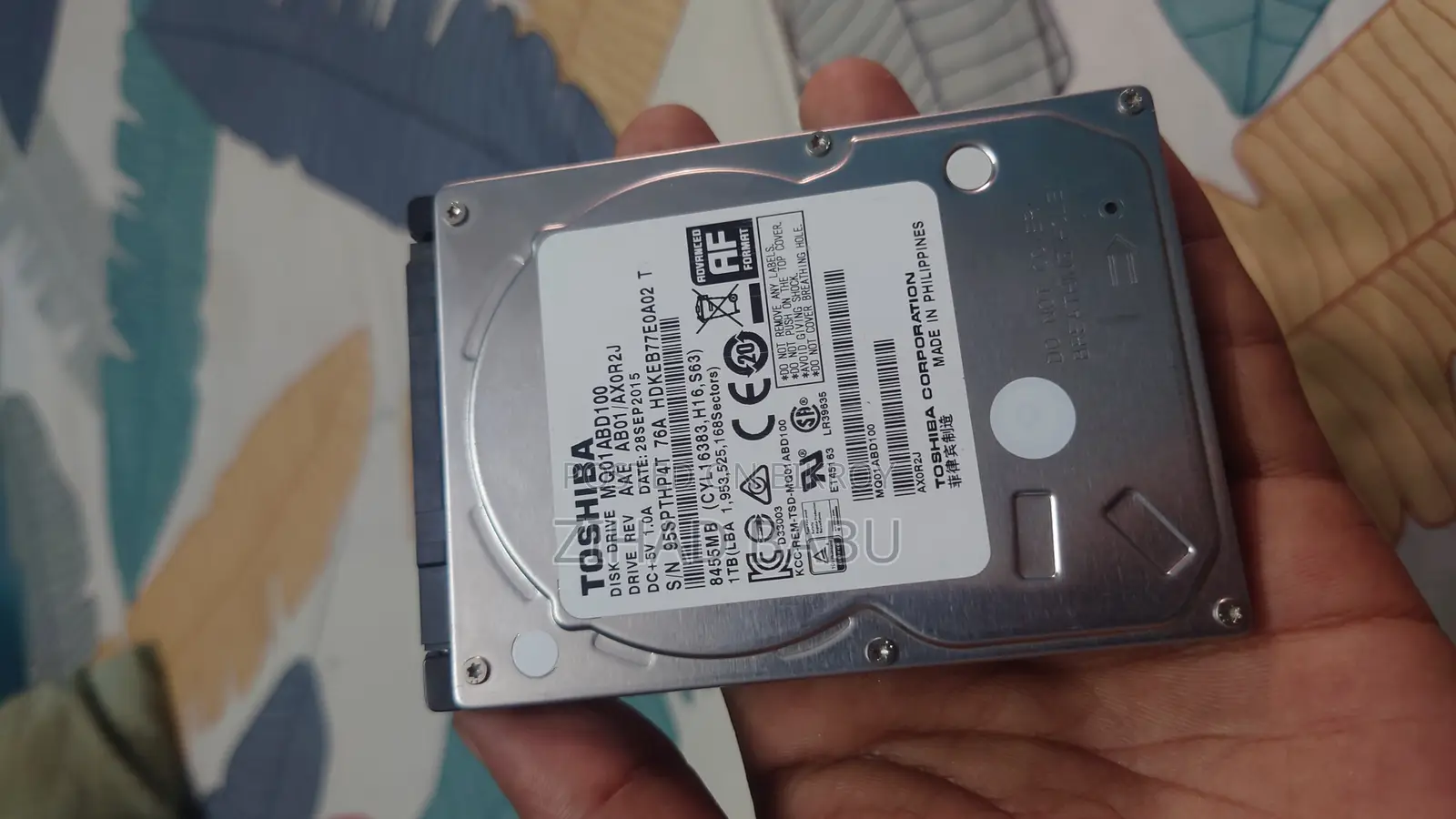 Toshiba 1tb Laptop HDD - Full Fresh