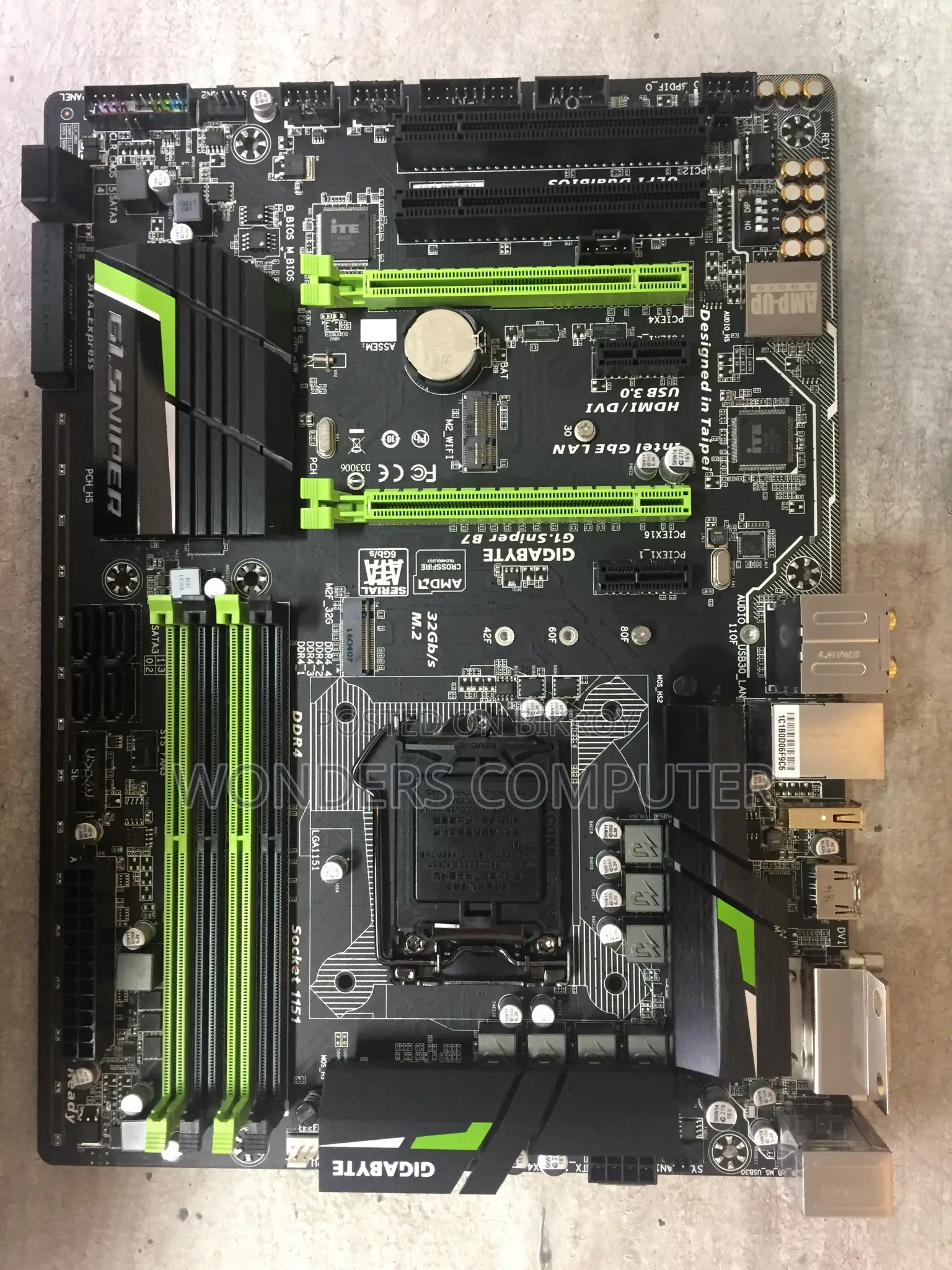 Gigabyte G1.sniper B7 Atx Intel Motherboard 100% Fresh Condition