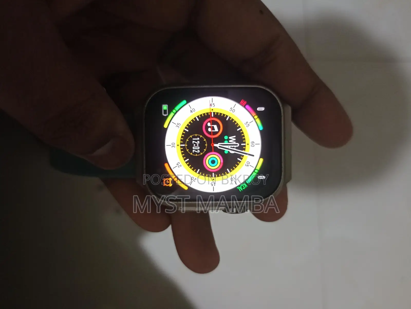 OA88 Amoled Curved Screen Smart Watch