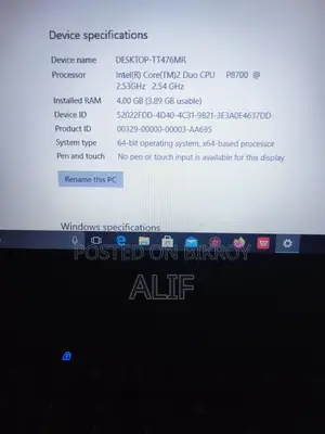 Laptop + Web Development Course for Sale