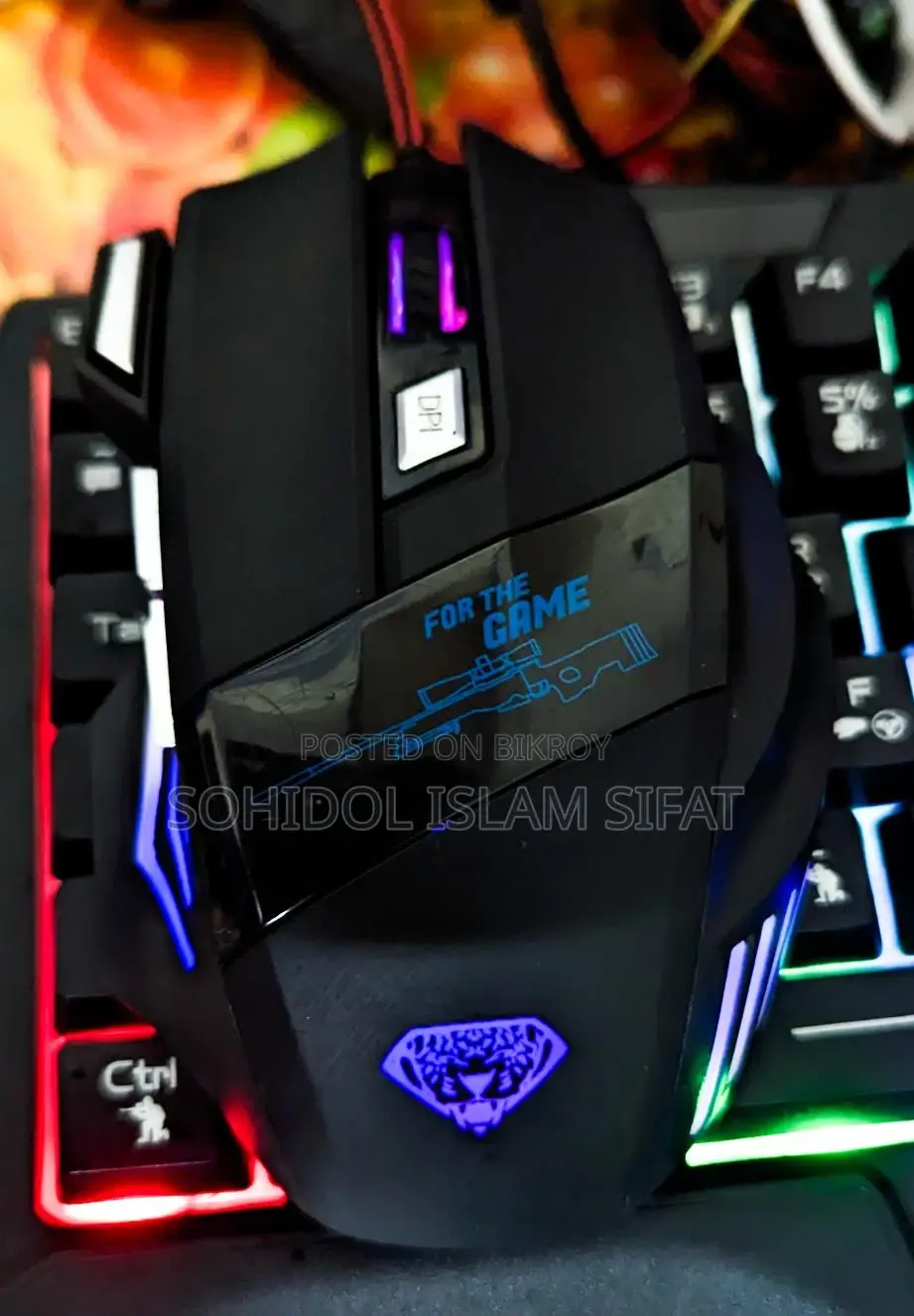 Keyboard and mouse