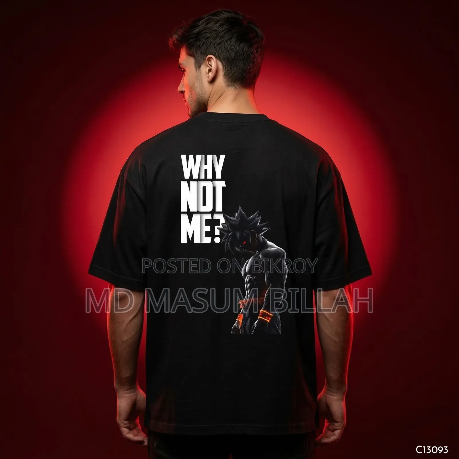 Trend Alert – Limited Stock Men's Premium Drop Shoulder T-shirt