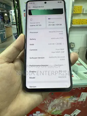 Realme 14 T . (Used)