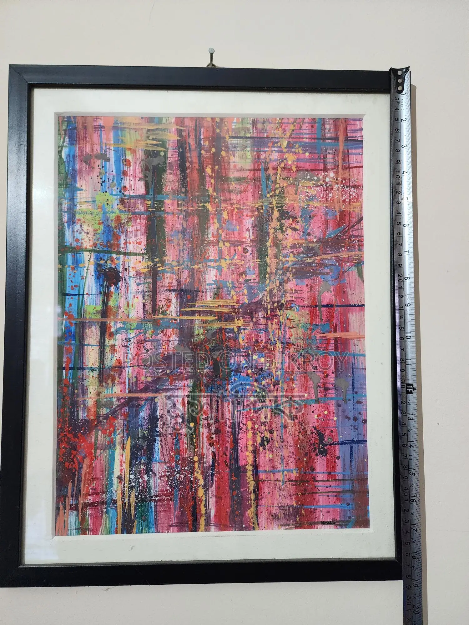 Modern Abstract Expressionism Painting