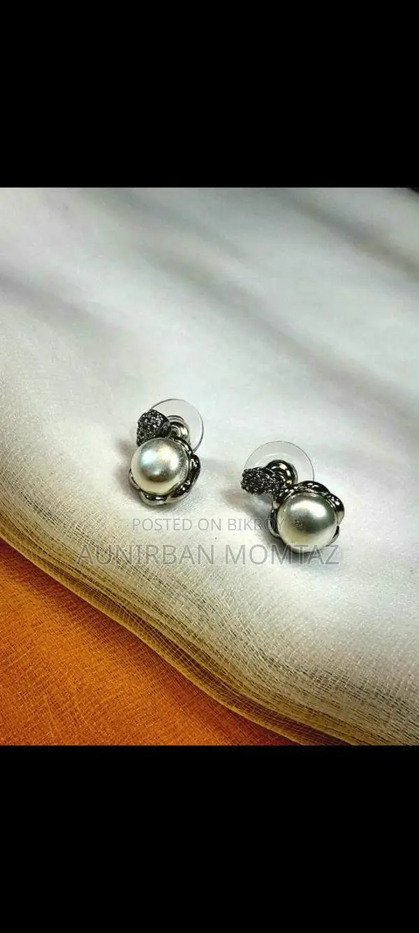 Artificial Silver Ear Rings