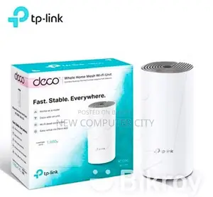 TP-Link Deco E4 (Single pack) Whole Home Mesh Wi-Fi System Dual-band
