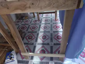 1 Steel Bed and Normal Table