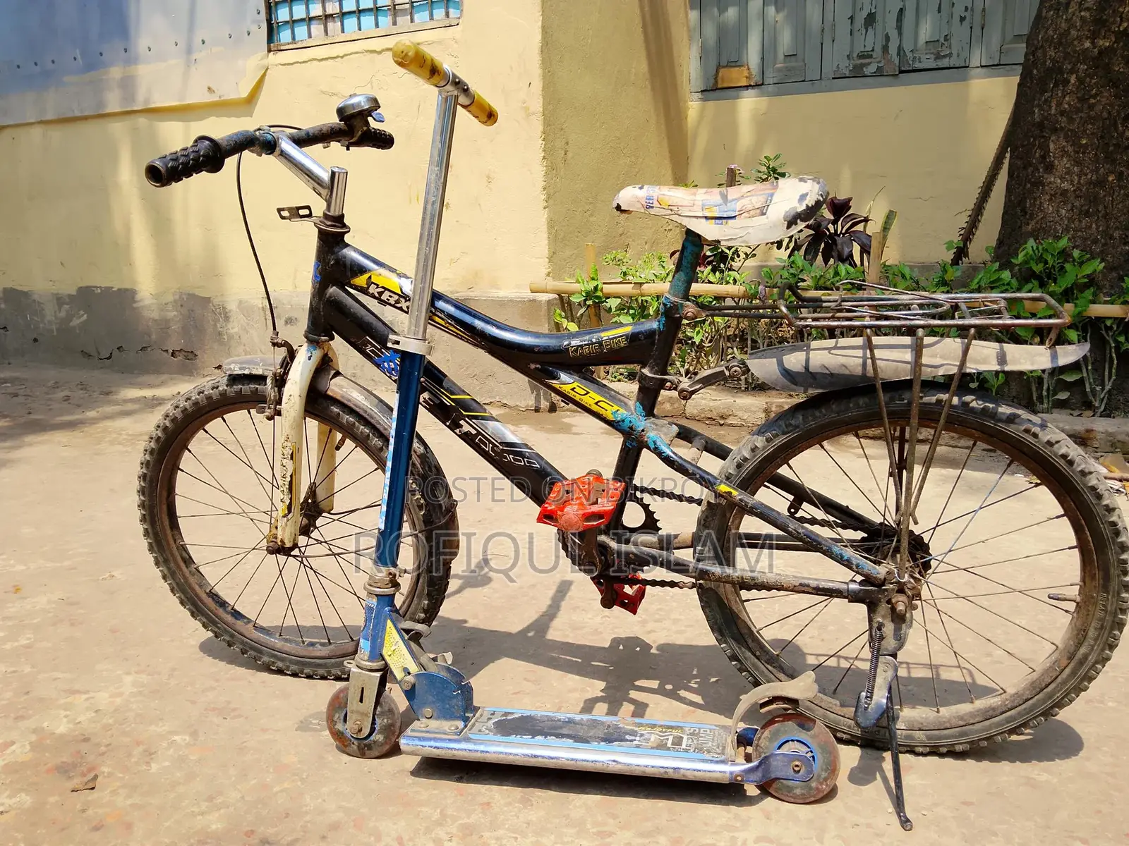 Bicycle and Kick Scooter for Sale