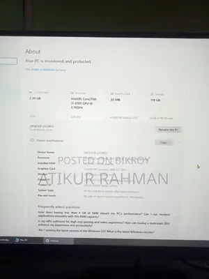 ডেস্কটপ কম্পিউটার বিক্রি হবে