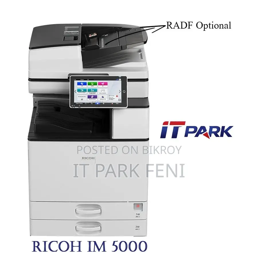 Ricoh IM 5000 ব্ল্যাক অ্যান্ড হোয়াইট মাল্টিফাংশন ফটোকপিয়ার