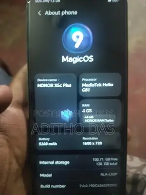 Honor x 5c plus (Used)