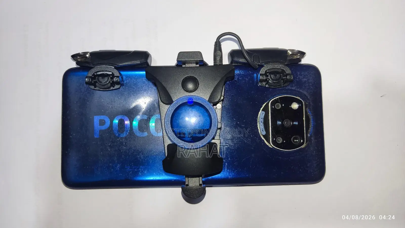 Ysshui 2X Trigger Mobile Game Controller, 16 Shots Per Second auto