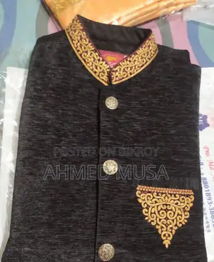 Pre-owned Panjabi + Koti + Pajama Set