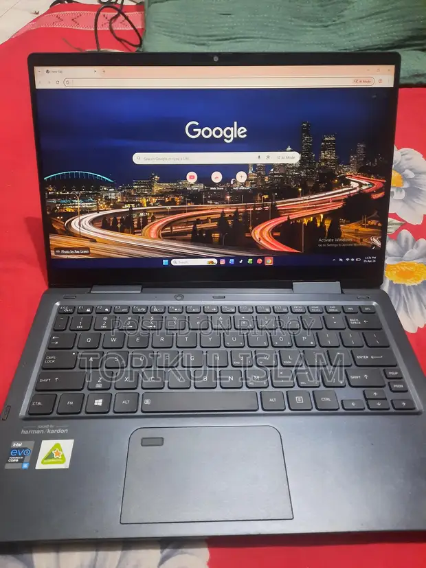 Toshiba Dynabook touch screen Core i5-11th Gen 8GB RAM 128GB SSD 