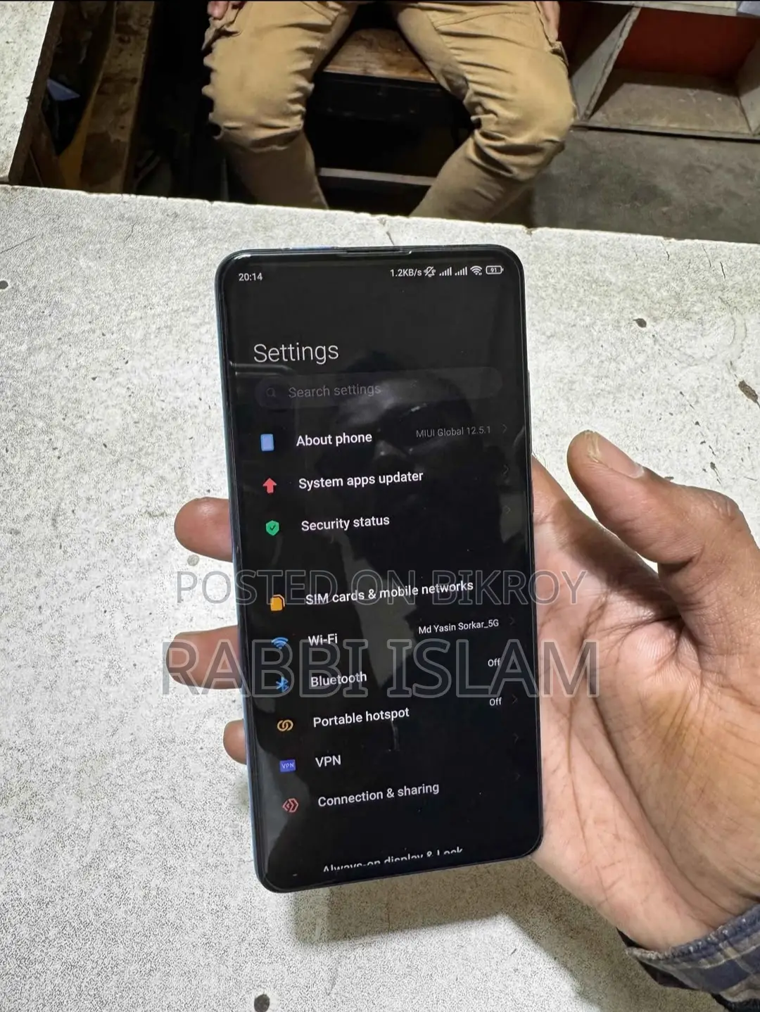 Xiaomi Redmi K20 Pro . (ব্যবহৃত)