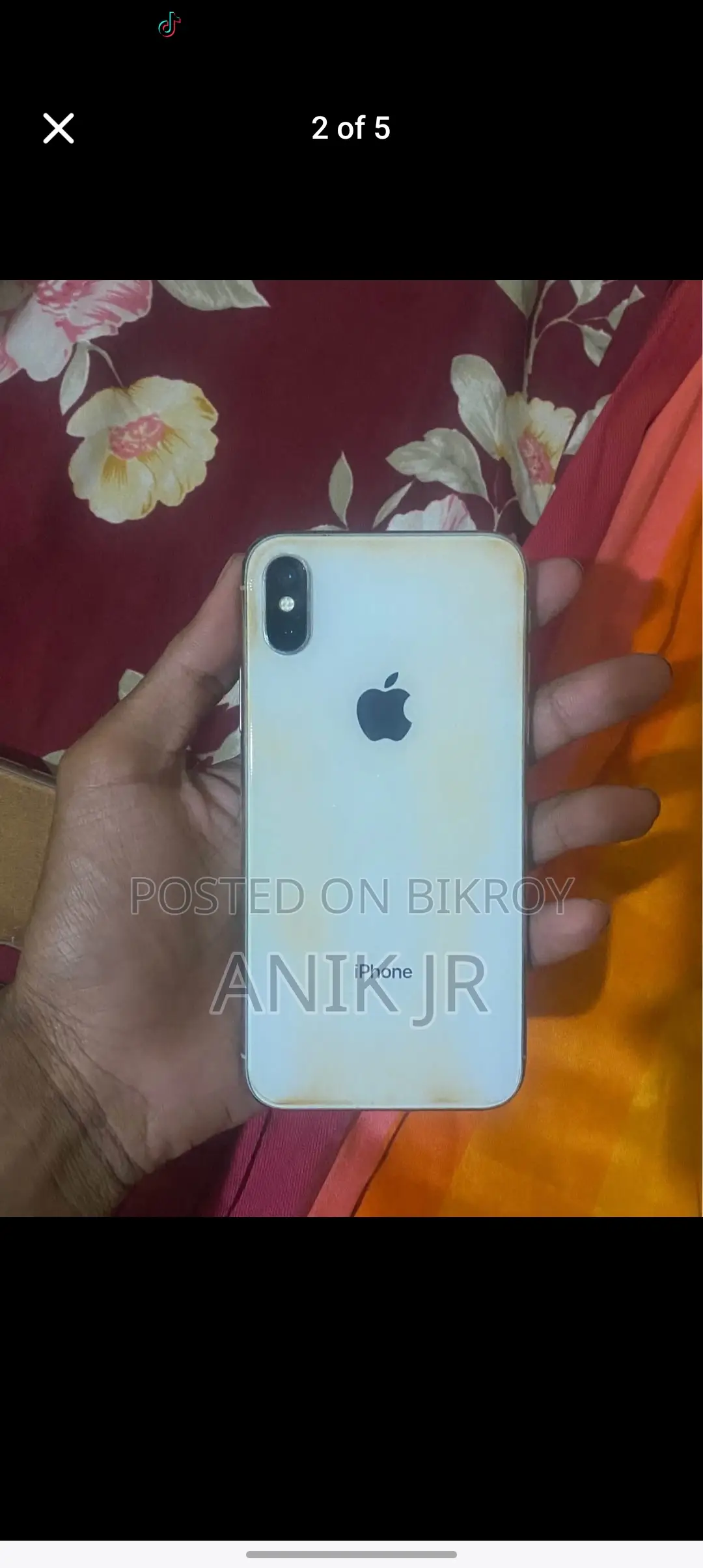 Apple iPhone X 256 GB (Used)