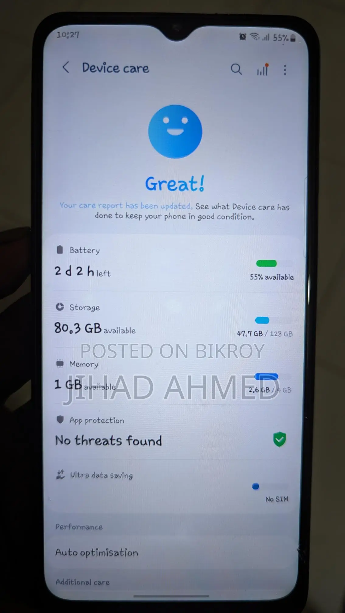 Samsung Galaxy F12 . (Used)