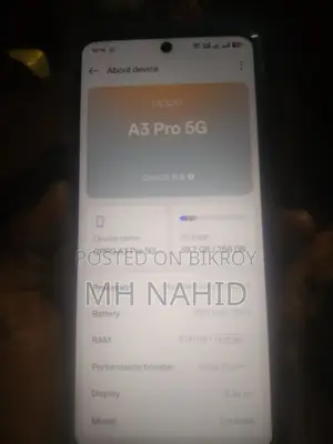 OPPO A3 pro 2016 (Used)