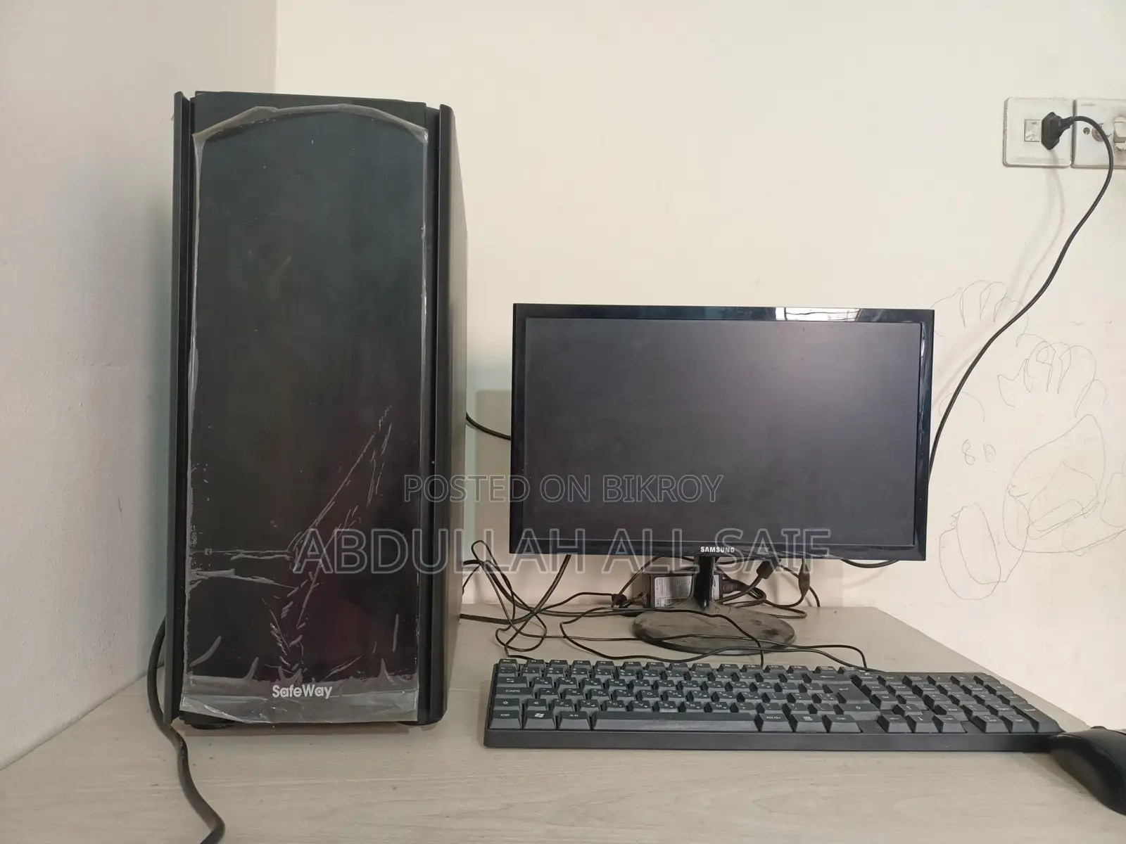 Kingra Bik Intel Core i5 9th Gen Gaming PC 8GB RAM 500GB HDD, Monitor